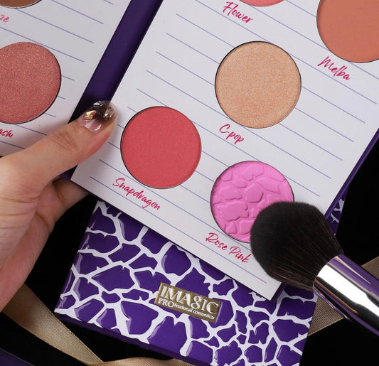 IMAGIC BLUSH BOOK BELONGS TO IMAGIC PRIVATE COLLECTION IMAGIC PRO FESSIONAL COSMETICS 39.8G