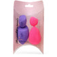 Beautilicious Combo - Flawless Blenders - Tear Drop Pink & Bake Cut Purple 2 Mini 2 Big Size