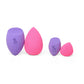 Beautilicious Combo - Flawless Blenders - Tear Drop Pink & Bake Cut Purple 2 Mini 2 Big Size