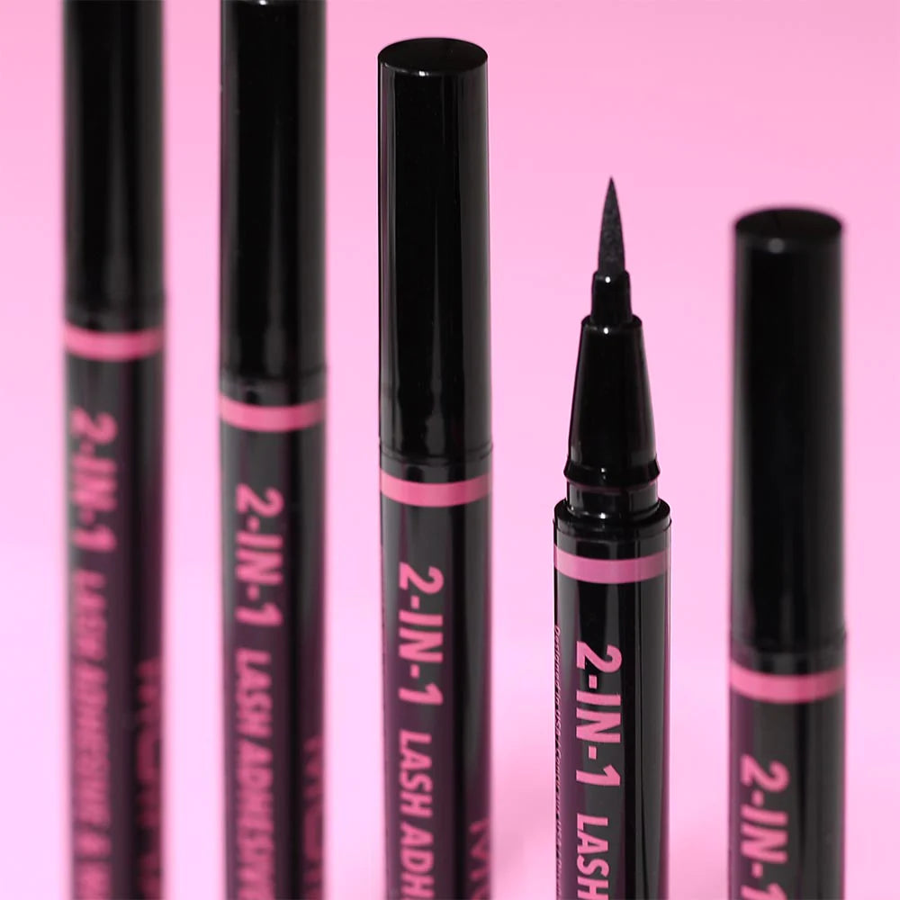 MOIRA 2-In-1 Lash Adhesive & Waterproof Liner 0.7g