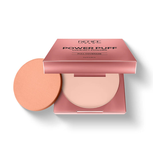 RENEE PRO Power Puff Compact Powder 9gm