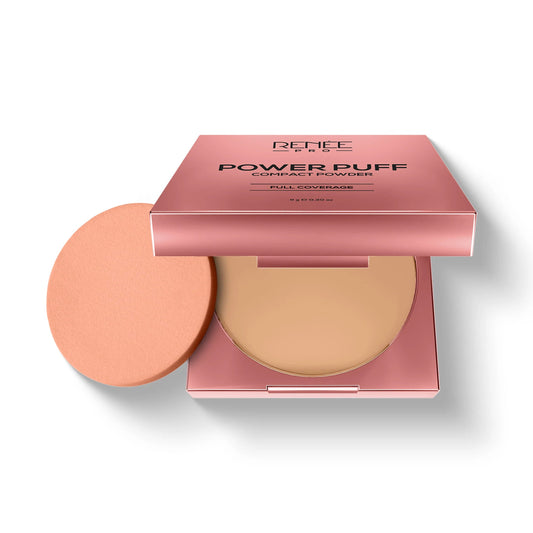 RENEE PRO Power Puff Compact Powder 9gm