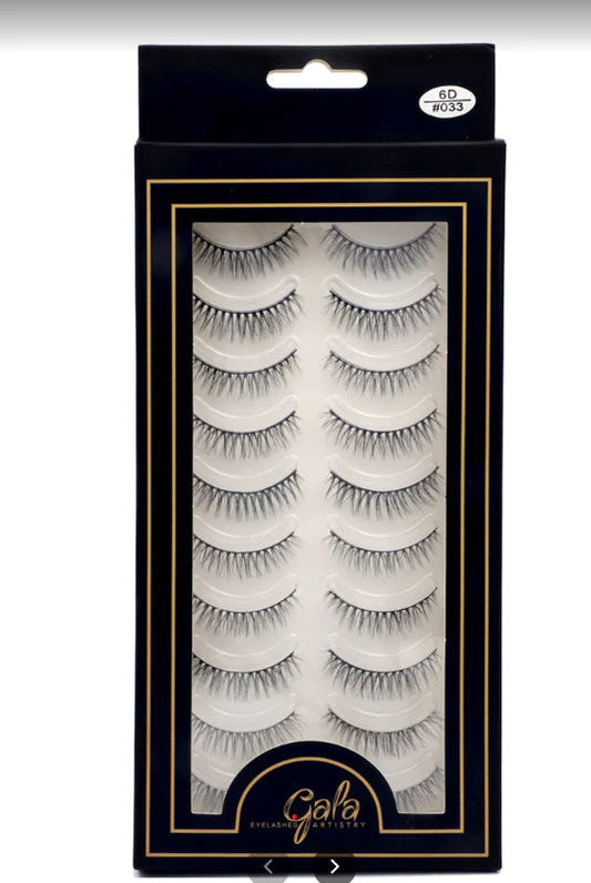 Gala eyelashes artistry 6d