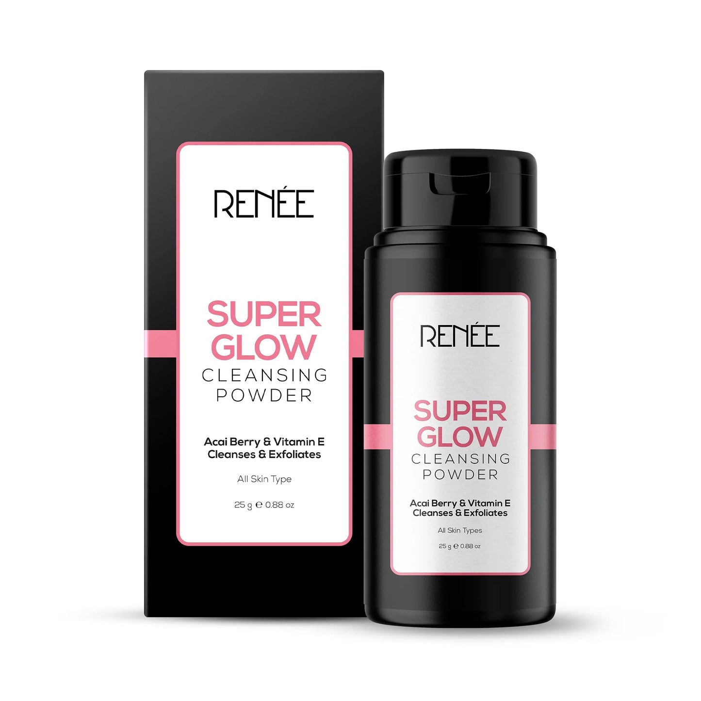 RENEE Super Glow Cleansing Powder with Acai berry & Vitamin E 25g