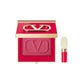 VALENTINO EYE2 CHEEK DUAL USE BLUSH & EYE SHADOW 10 FUCHSIA ILLUSION 3.6gm
