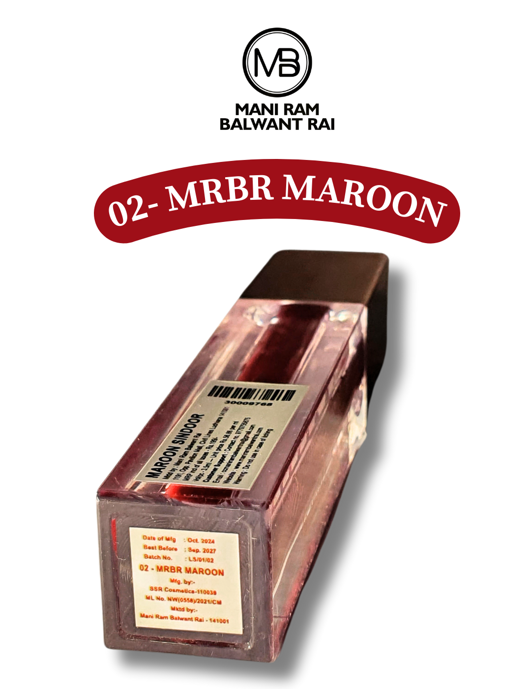 MRBR SINDOOR NET WT 3.5ml