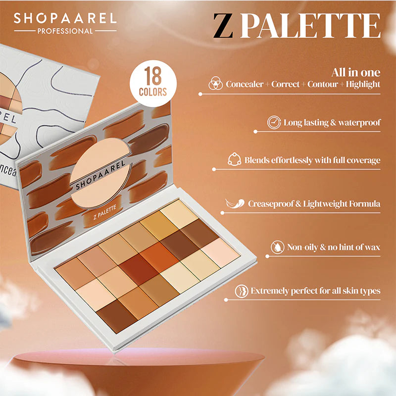 SHOPAAREL Concealer Palette 18 COLOR