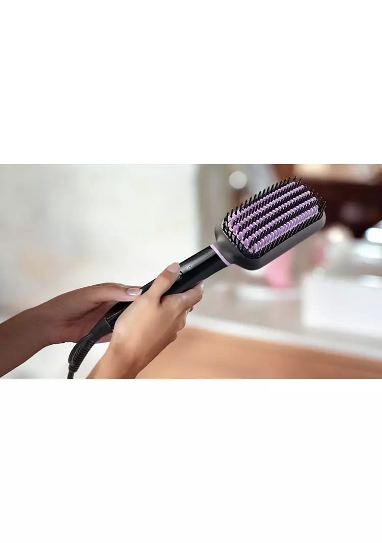 Philips StyleCare Advanced Heated straightening Brush BHH880