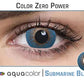 Aqua color Slip On Fashion On 10 lens Pack