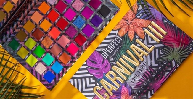 Bperfect Carnival lll Love Tahiti Stacey Marie Eye Shadow Palette 64g