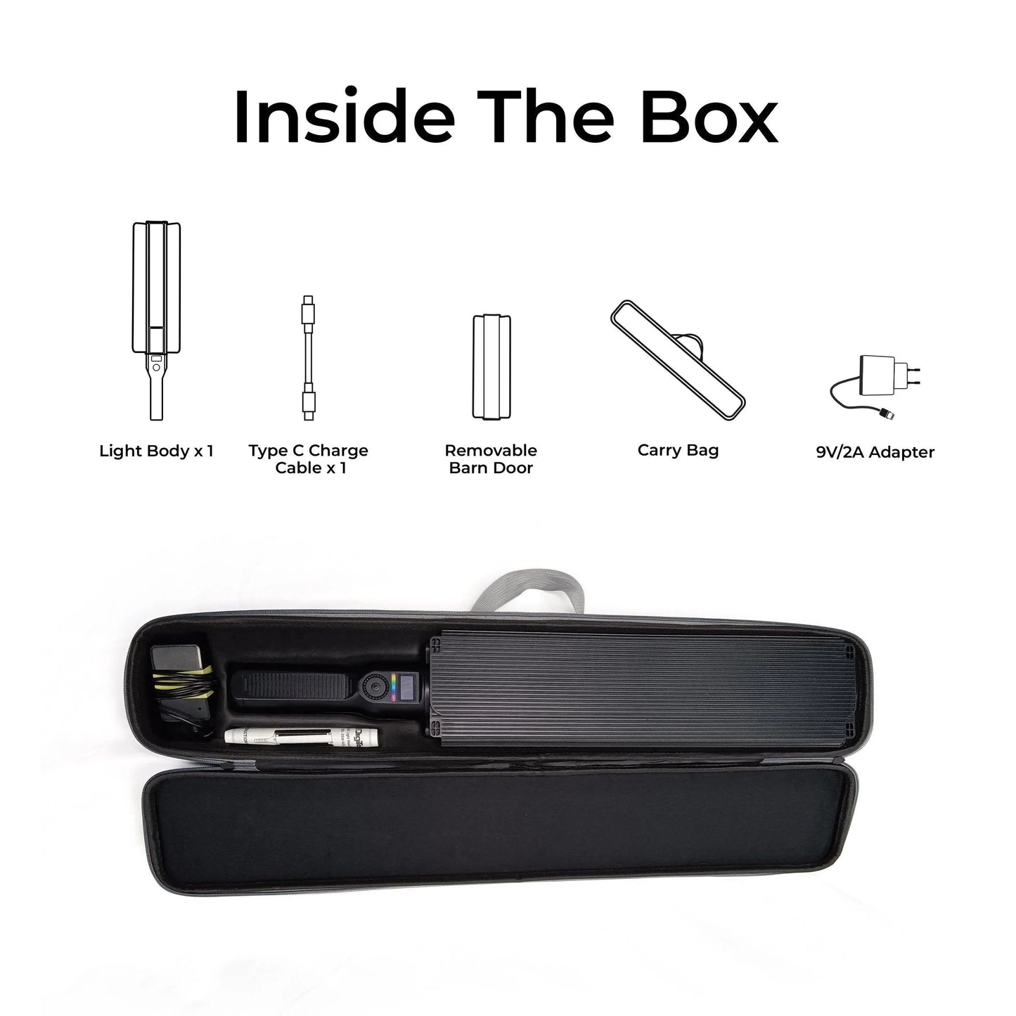 Digitek DSL-600 RGB is a Portable Handheld RGB LED Light Wand
