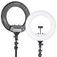 Digitek Platinum (DPRL-19H) Professional LED Ring Light Runs on AC/DC Power with No Shadow apertures, Ideal use for Makeup, Video Shoot, Fashion Photography & Many More