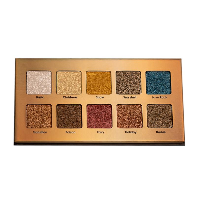 Forever52 10 Color Eyeshadow Palette (Gemstones Collection)
