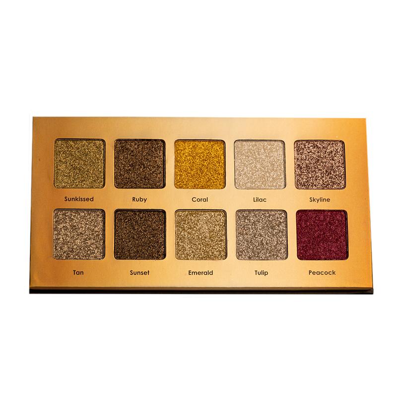 Forever52 10 Color Eyeshadow Palette (Gemstones Collection)
