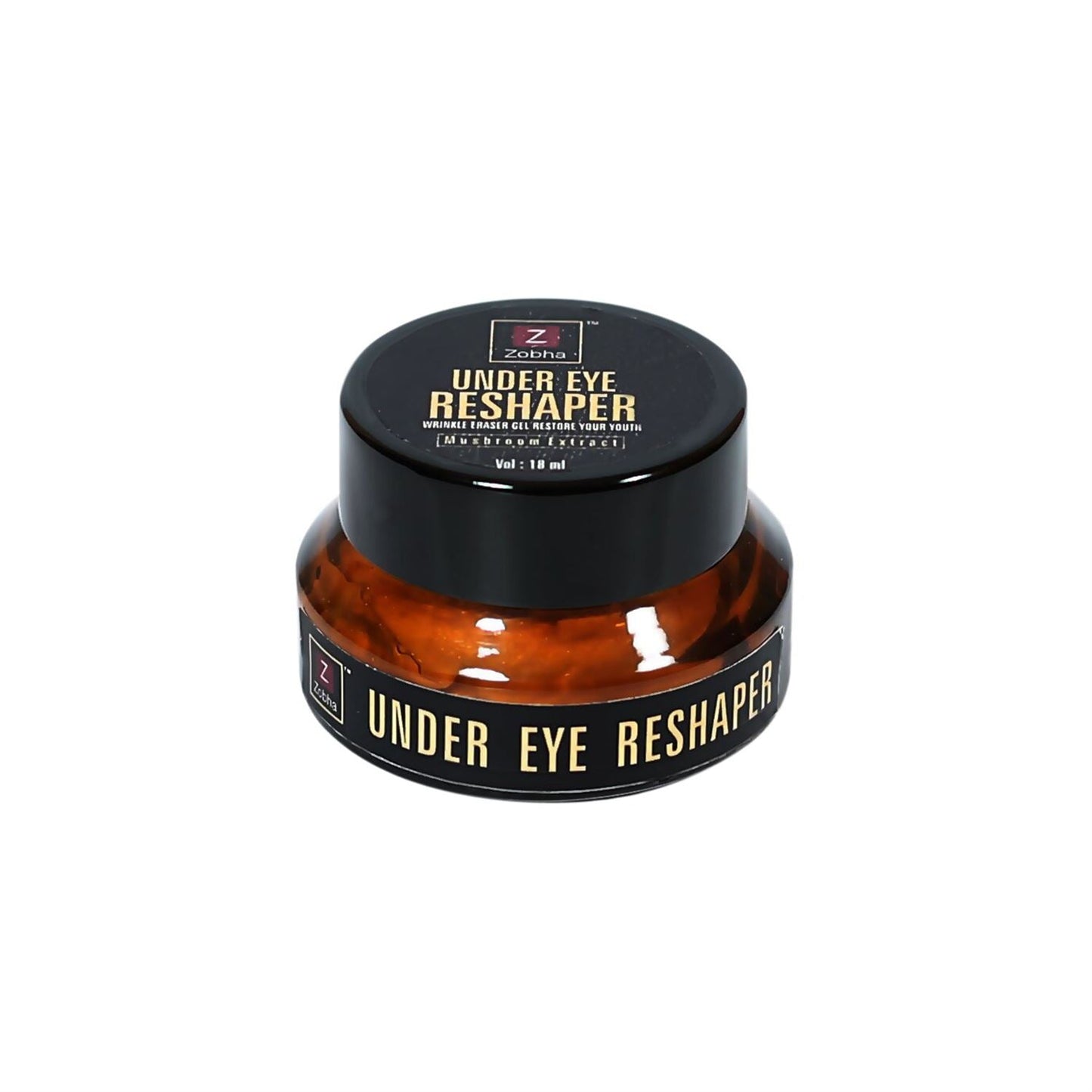 Zobha Under Eye Reshaper Wrinkle Eraser Gel Restore Your Youth Mushroom Extract 15ml