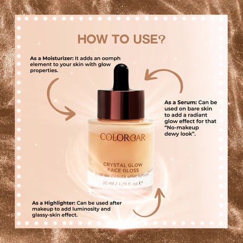 COLOR CRYSTAL GLOW FACE GLOSS 02 PINK CHARM 38ml