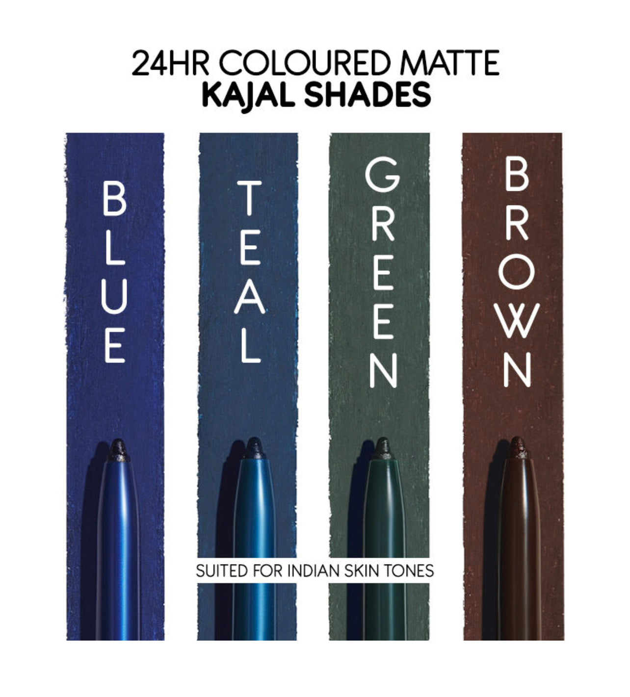 Kay Beauty 24HR Lasting Transfer Proof Smudge Proof Kohlstar 24 Hour Kajal 0.35g