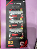 Red Cherry 5d Eye Lash 10 Pcs