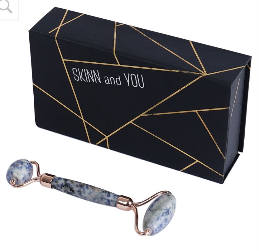 Skinn and you Blue Spot Jasper face Roller