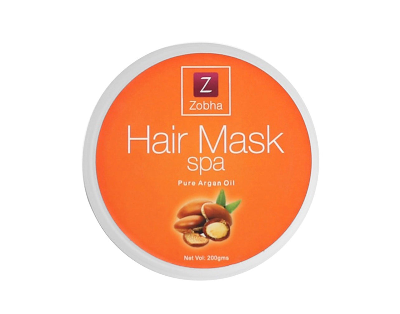 ZOBHA HAIR MASk SPA CREAM WITH PURE ARGAN OIL  200gms