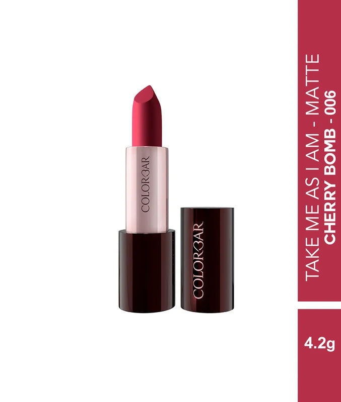 Colorbar Take Me As I Am Vegan ( Matte Lipstick ) 4.2g