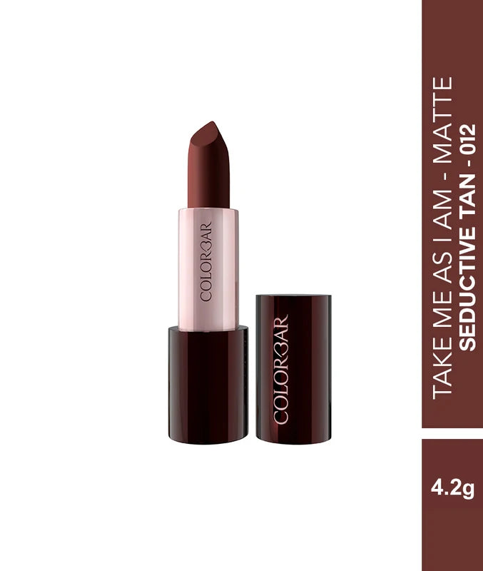 Colorbar Take Me As I Am Vegan ( Matte Lipstick ) 4.2g