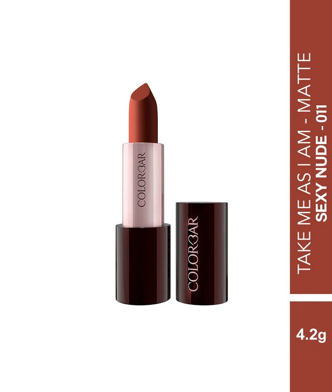 Colorbar Take Me As I Am Vegan ( Matte Lipstick ) 4.2g