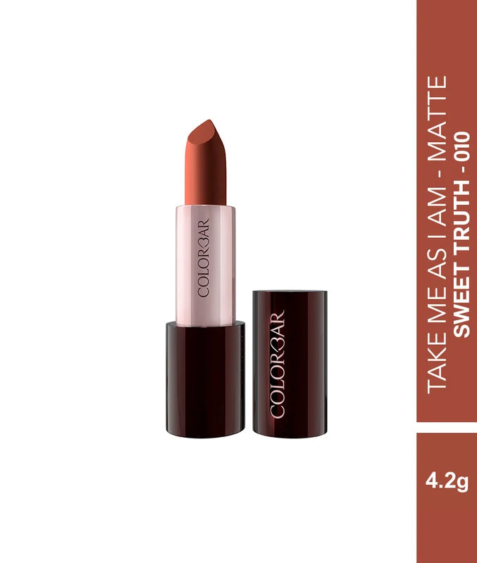 Colorbar Take Me As I Am Vegan ( Matte Lipstick ) 4.2g