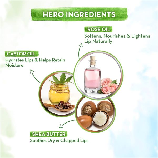 Mamaearth Rose Tinted 100% Natural Lip Balm (2gm)