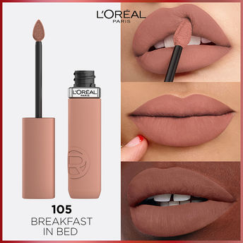 L'Oreal Paris Infallible Matte Resistance Liquid Lipstick - 105 Breakfast In Bed (5ml)