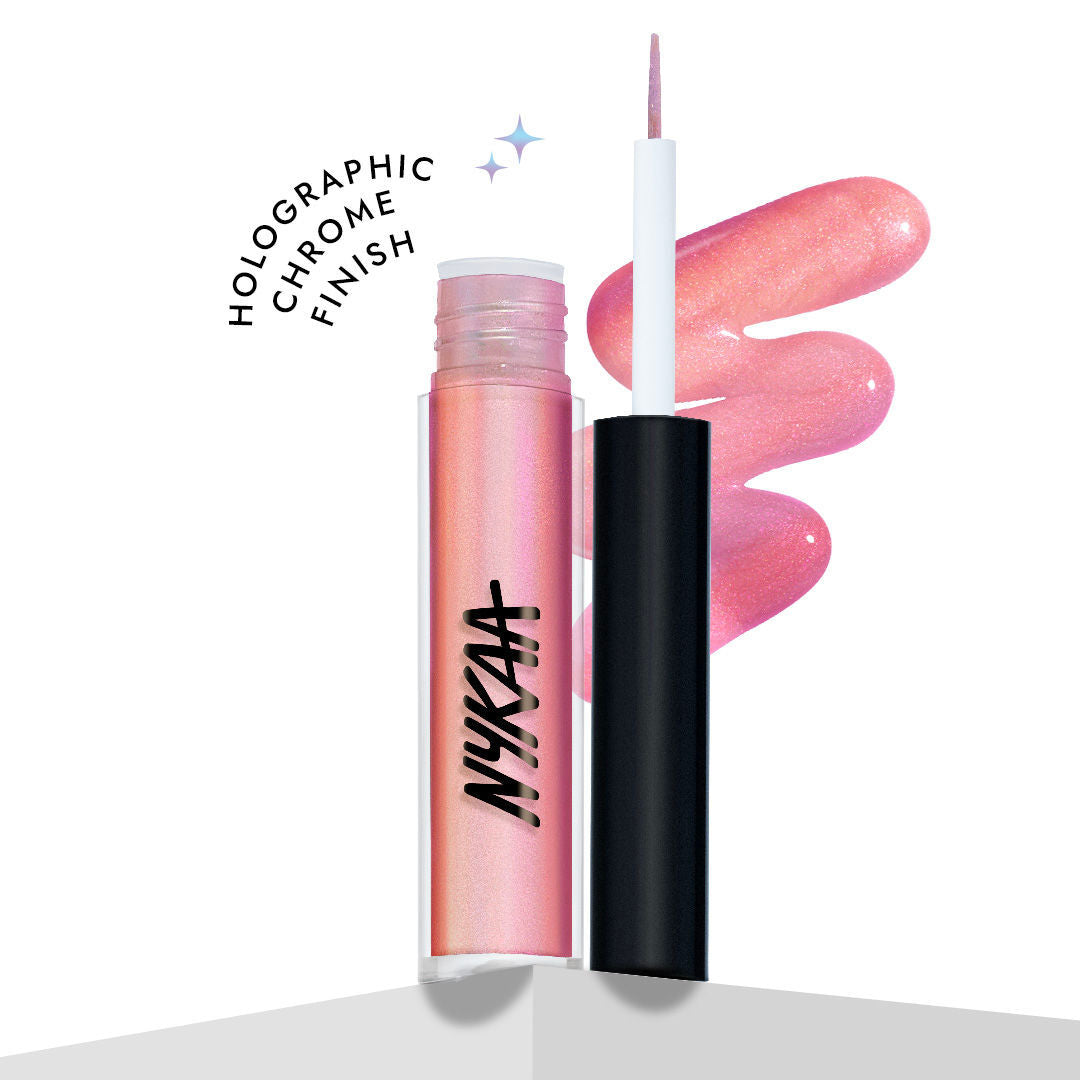 Nykaa Cosmetics Stardust Dual Chrome Eyeliner with Holographic Finish (1.6ml)