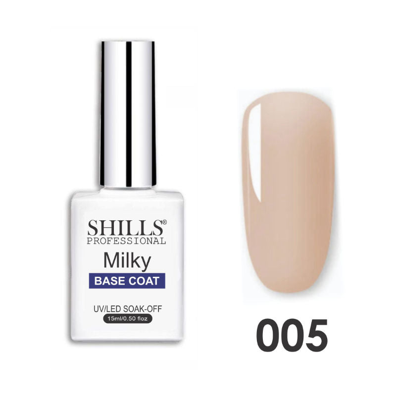 Shills Professional Milky Base Coat (15ml)