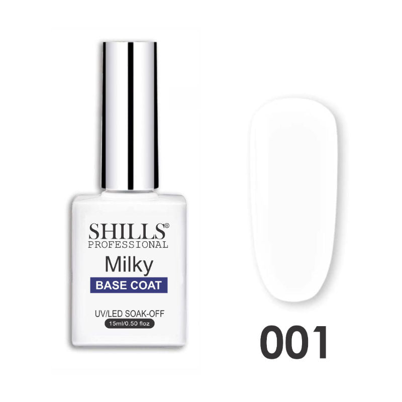 Shills Professional Milky Base Coat (15ml)