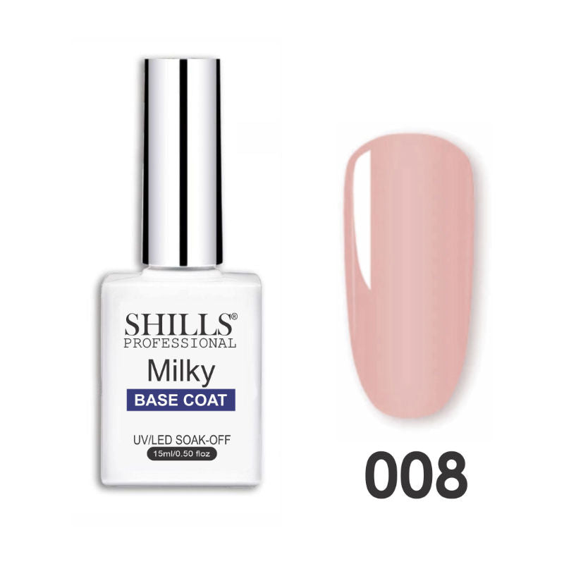 Shills Professional Milky Base Coat (15ml)