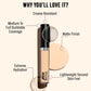 Nykaa Matte To Last Full Coverage Liquid Concealer (4.5g)