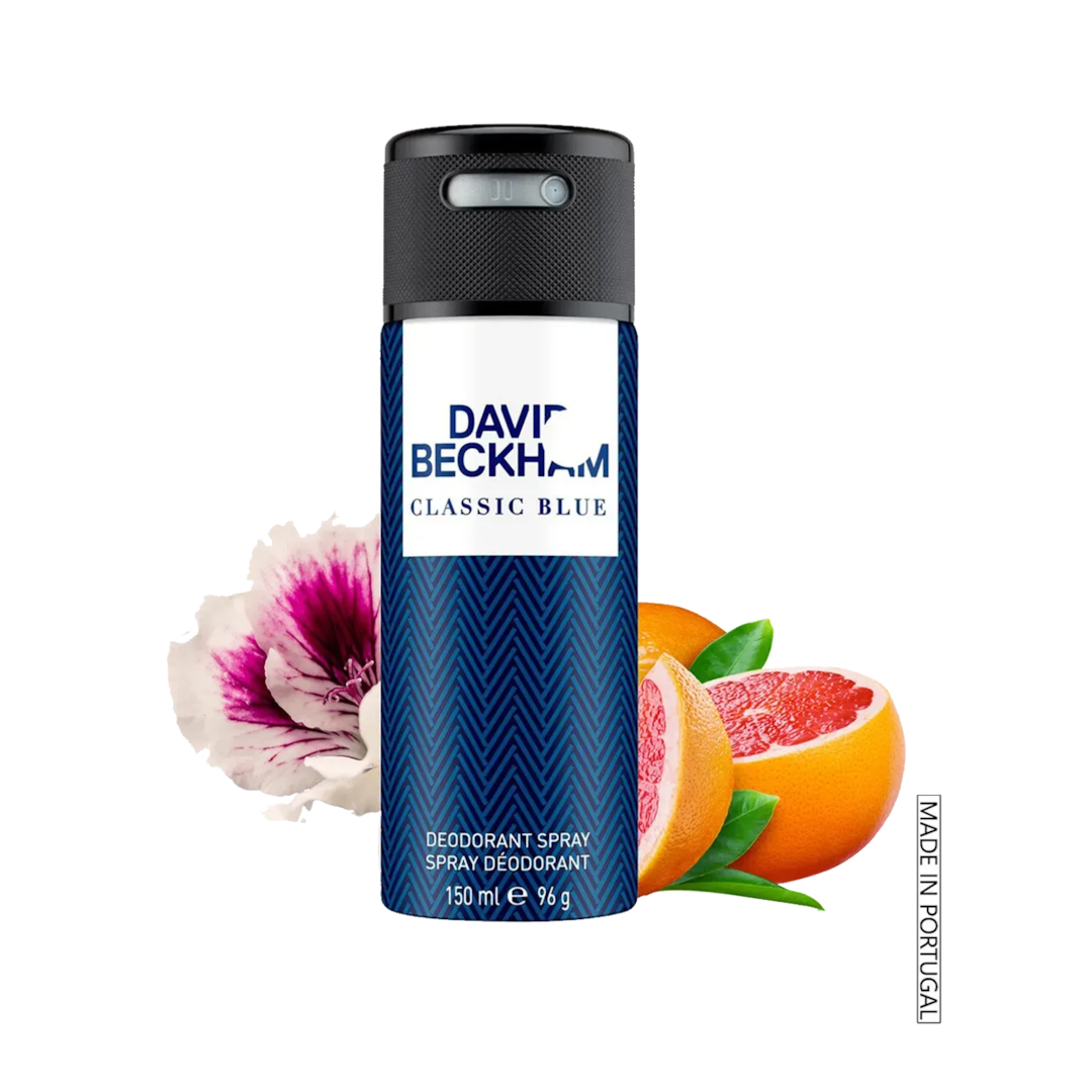 David Beckham Classic Blue Deodorant Spray (150ml)
