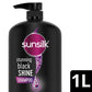 Sunsilk Stunning Black Shine Shampoo With Amla+Oil Pearl Protein & Vitamin E For Long Lasting Shine 1000ml
