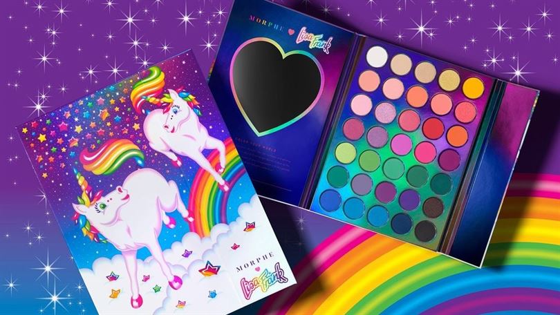 Morphe 35B By Lisa Frank Eye Shadow Palette