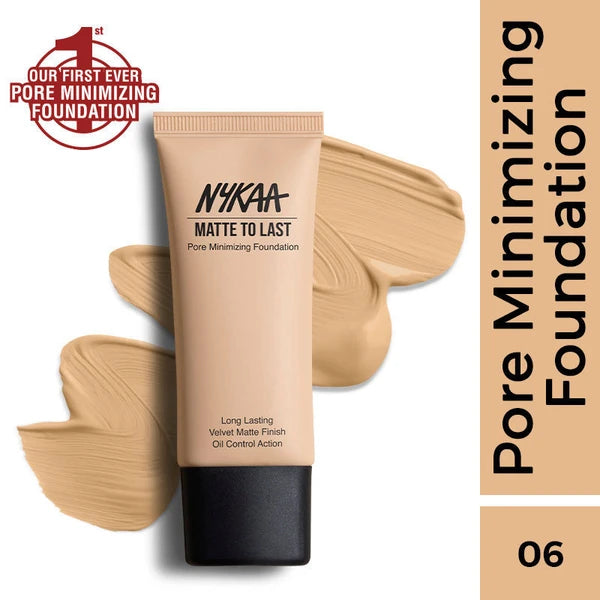Nykaa Matte to Last Pore Minimizing Foundation (30ml)