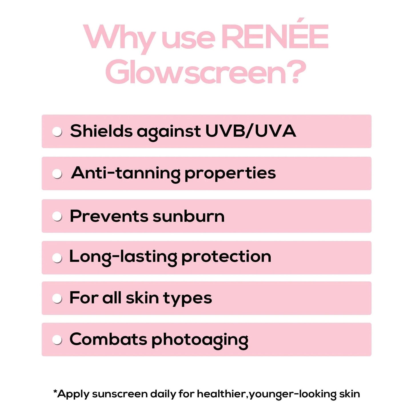 RENEE Glowscreen SPF 50 Sunscreen Spray 50ml