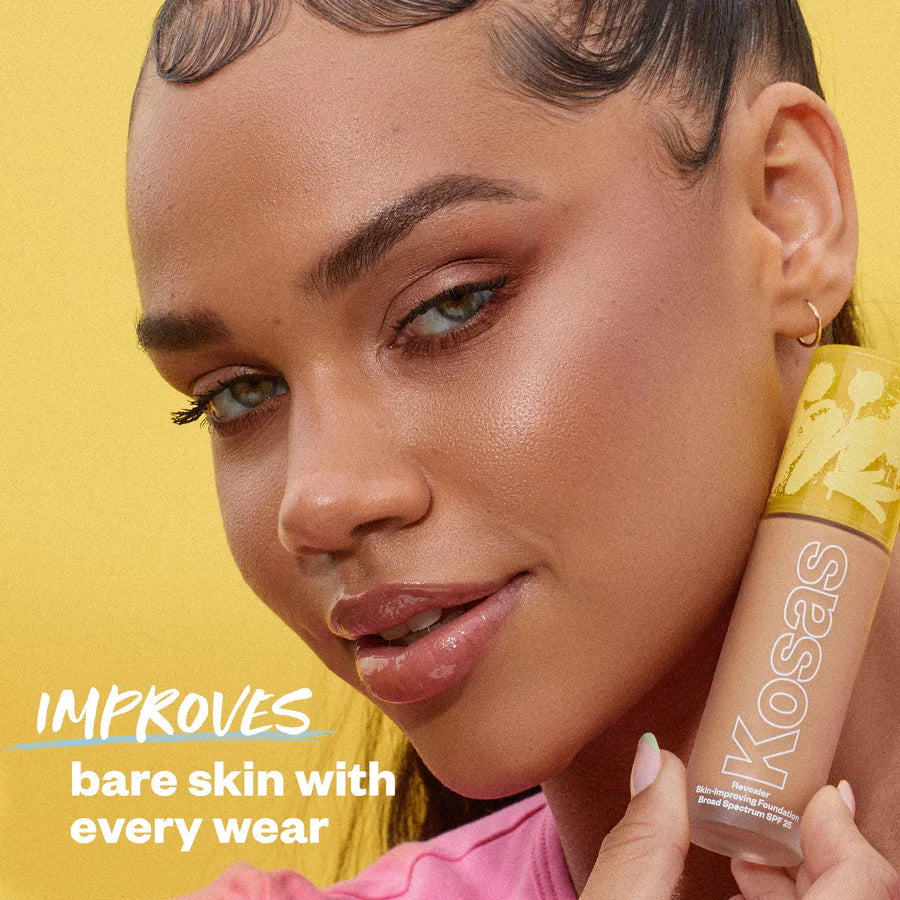 KOSAS Revealer Skin-Improving Foundation SPF 25 Light Neutral Warm 130 30ml