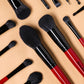 BEAUTILICIOUS Hued Collection Brush Kit (25 Pcs.) + Free Onyx Glam Brush book (Brush folder)