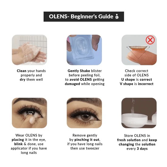 O-LENS 1 Day - Coloured Contact Lens (Daily) - 5 Pair(10pcs)
