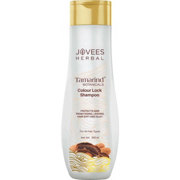 Jovees Herbal Colour Lock Shampoo With Tamarind | For Colour Protection |All Hair Types 300ml