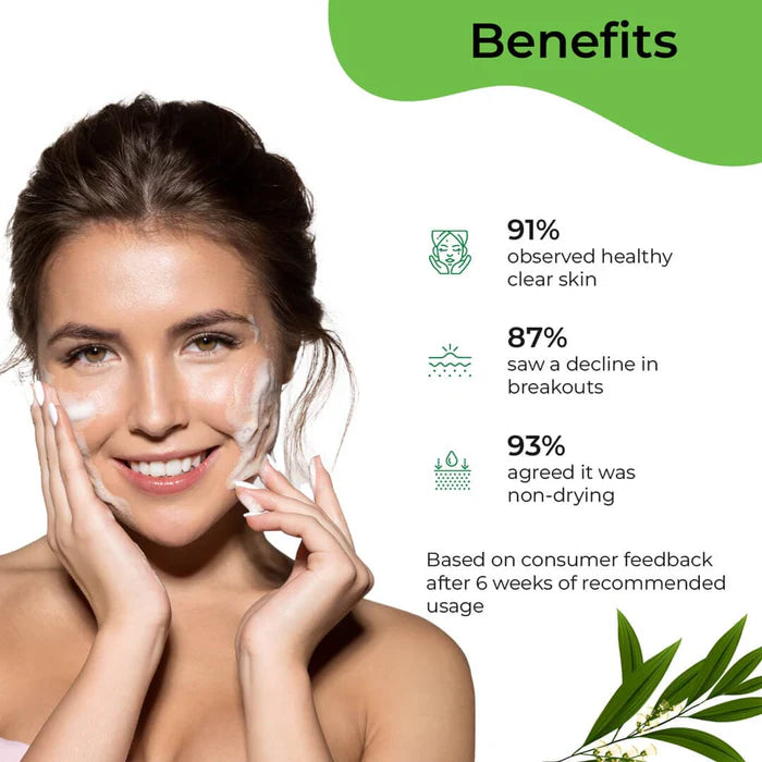 PILGRIM Tea Tree Purifying Foaming Face Wash 120ml