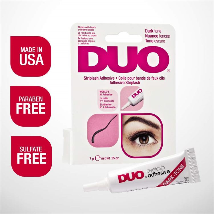 Duo Strip EyeLash Adhesive pk for Strip Lashes Dark Tone