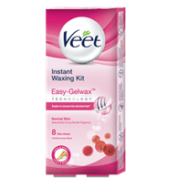 Veet Half Body Waxing Strips Normal Skin 8 Pcs