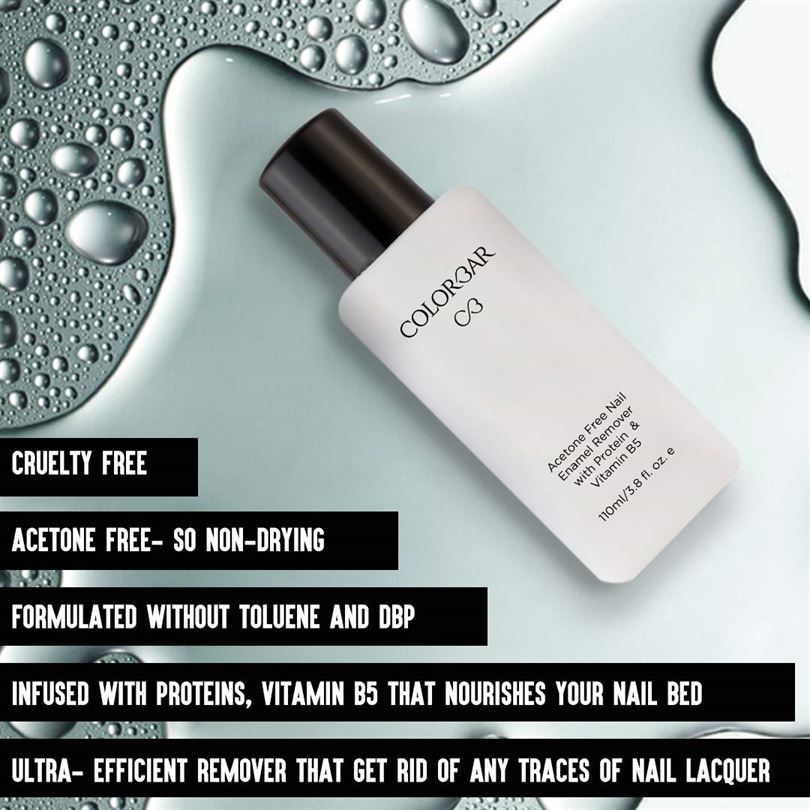 Colorbar Acetone Free Nail Enamel Remover 110ml